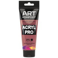Фарба  Acryl PRO ART 75мл англійська червона 191