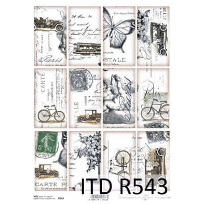 Бумага рисовая ITD A4 - R543