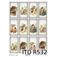 Бумага рисовая ITD A4 - R532