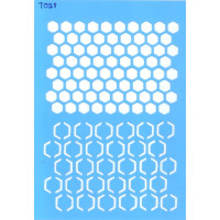 Трафарет  пластик T028 10*15
