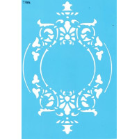 Трафарет  пластик Т199 15*20