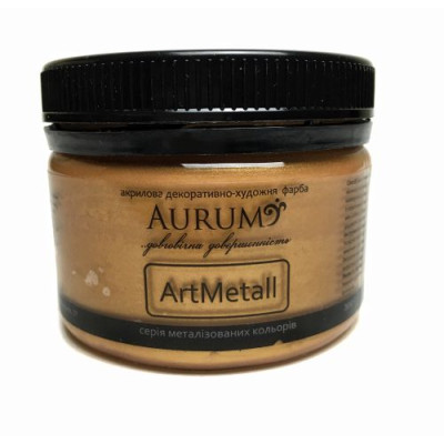 Фарба акрил. металік Aurum 100г червоне золото