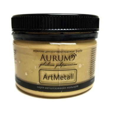 Фарба акрил. металік Aurum 100г світле золото