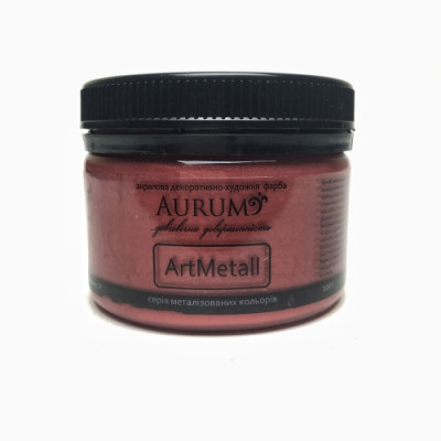 Фарба акрил. металік Aurum 100г червоне вино