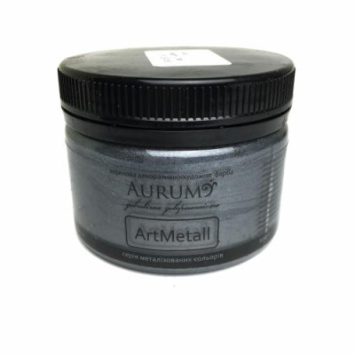 Фарба акрил. металік Aurum 100г графіт