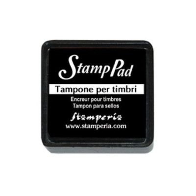 Подушечка д/штампів Stamperia WKP06P чорна