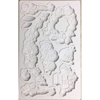 Молд силіконовий гирл.роз. 20*12.5см