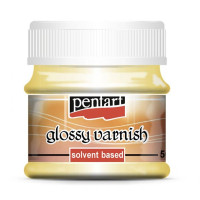 Лак глянцевий алкідний Pentart glossy varnish 50мл