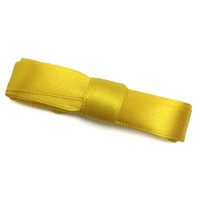 Стрічка (атлас/органза) 1.2см -2м сонячний