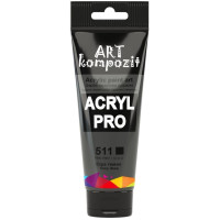 Фарба  Acryl PRO ART75мл  сіра темна 511