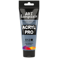 Фарба  Acryl PRO ART 75мл  сіро-блакитна 512