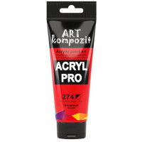 Фарба  Acryl PRO ART 75мл багряний 274