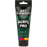 Фарба  Acryl PRO ART 75мл зелений ФЦ 321