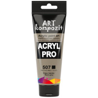 Фарба  Acryl PRO ART 75мл сіра тепла 507
