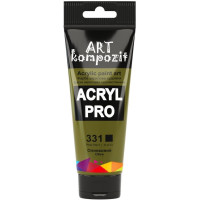 Фарба  Acryl PRO ART 75мл оливковий 331