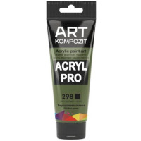 Фарба  Acryl PRO ART 75мл виридонова зелена 298
