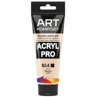 Фарба  Acryl PRO ART 75мл ваніль В14