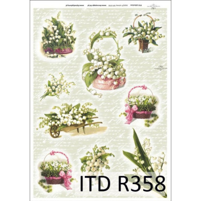 Бумага рисовая ITD A4 - R358
