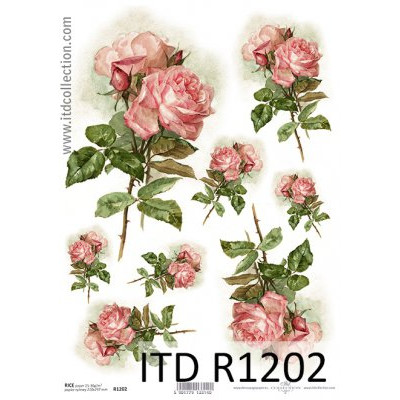 Бумага рисовая ITD A4 - R1202