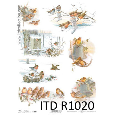 Бумага рисовая ITD A4 - R1020