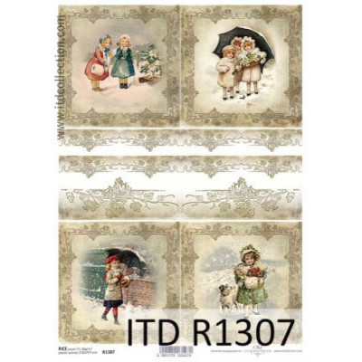 Бумага рисовая ITD A4 - R1307