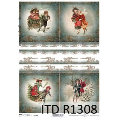 Бумага рисовая ITD A4 - R1308