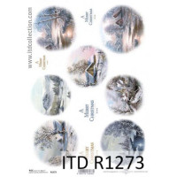 Бумага рисовая ITD A4 - R1273