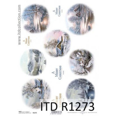 Бумага рисовая ITD A4 - R1273