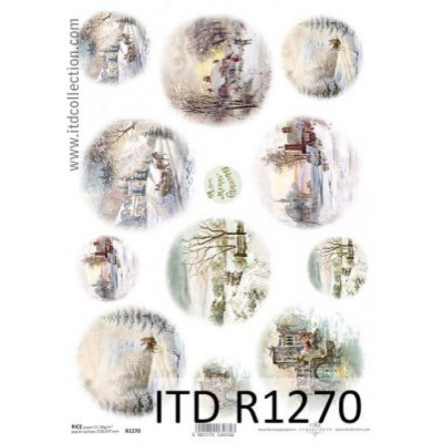 Бумага рисовая ITD A4 - R1270