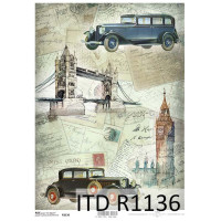 Бумага рисовая ITD A4 - R1136