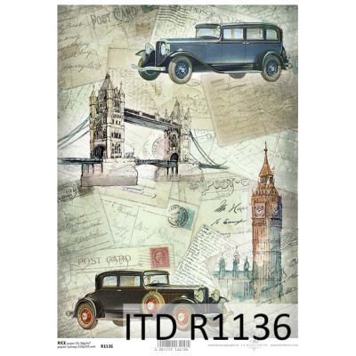 Бумага рисовая ITD A4 - R1136