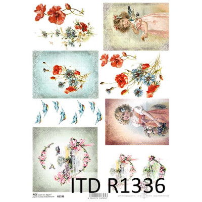Бумага рисовая ITD A4 - R1336