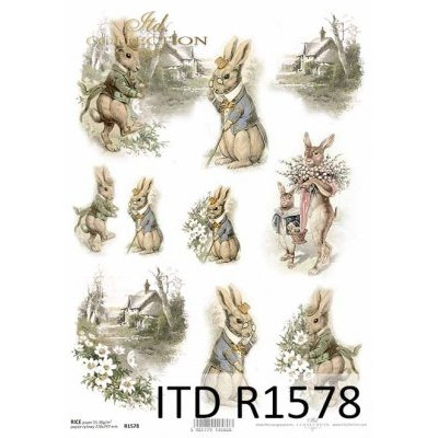 Бумага рисовая ITD A4 - R1578