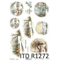 Бумага рисовая ITD A4 - R1272