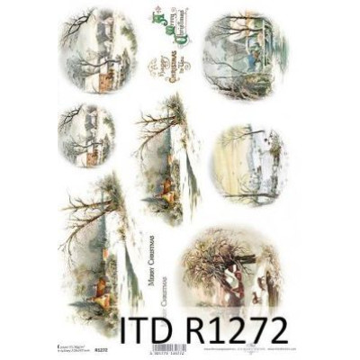 Бумага рисовая ITD A4 - R1272