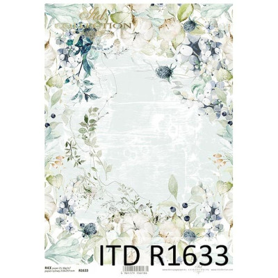 Бумага рисовая ITD A4 - R1633