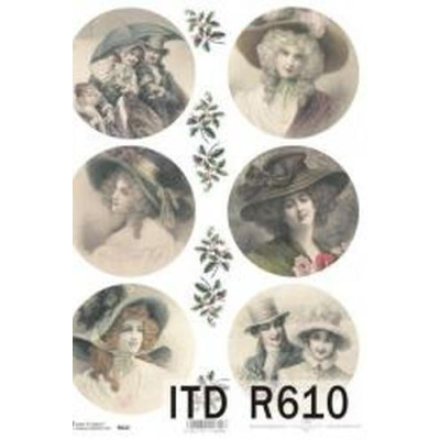Бумага рисовая ITD A4 - R610