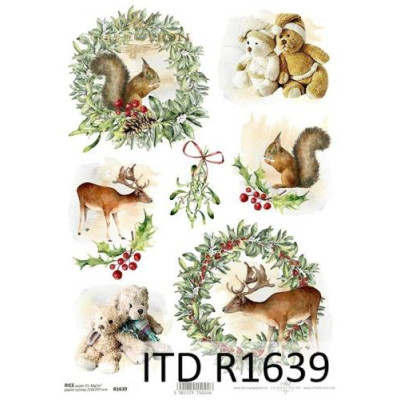 Бумага рисовая ITD A4 - R1639