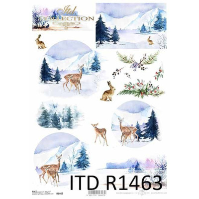 Бумага рисовая ITD A4 - R1463