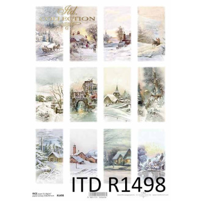 Бумага рисовая ITD A4 - R1498