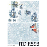 Бумага рисовая ITD A4 - R593