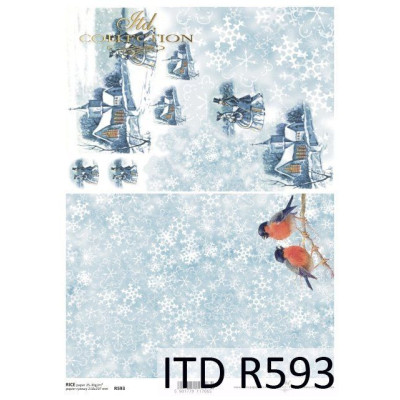 Бумага рисовая ITD A4 - R593