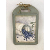 Дошка букова арка з фрезою  19*30