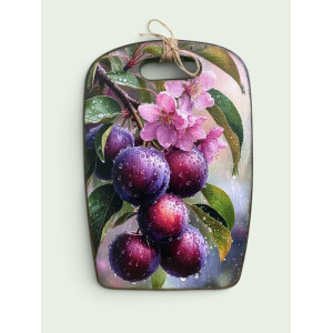 Дошка букова - бочечка 20*30