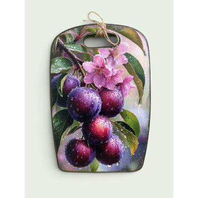 Дошка букова - бочечка 20*30