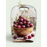 Дошка букова - бочечка 20*30