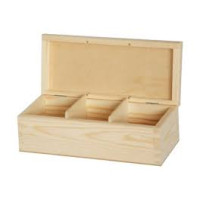 Коробка чайна на 3 відділи (П) 21*9.5*7.5