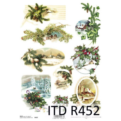 Бумага рисовая ITD A4 - R452