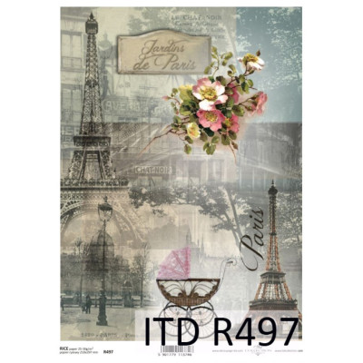 Бумага рисовая ITD A4 - R497