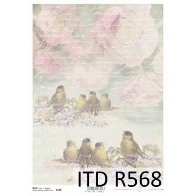 Бумага рисовая ITD A4 - R568